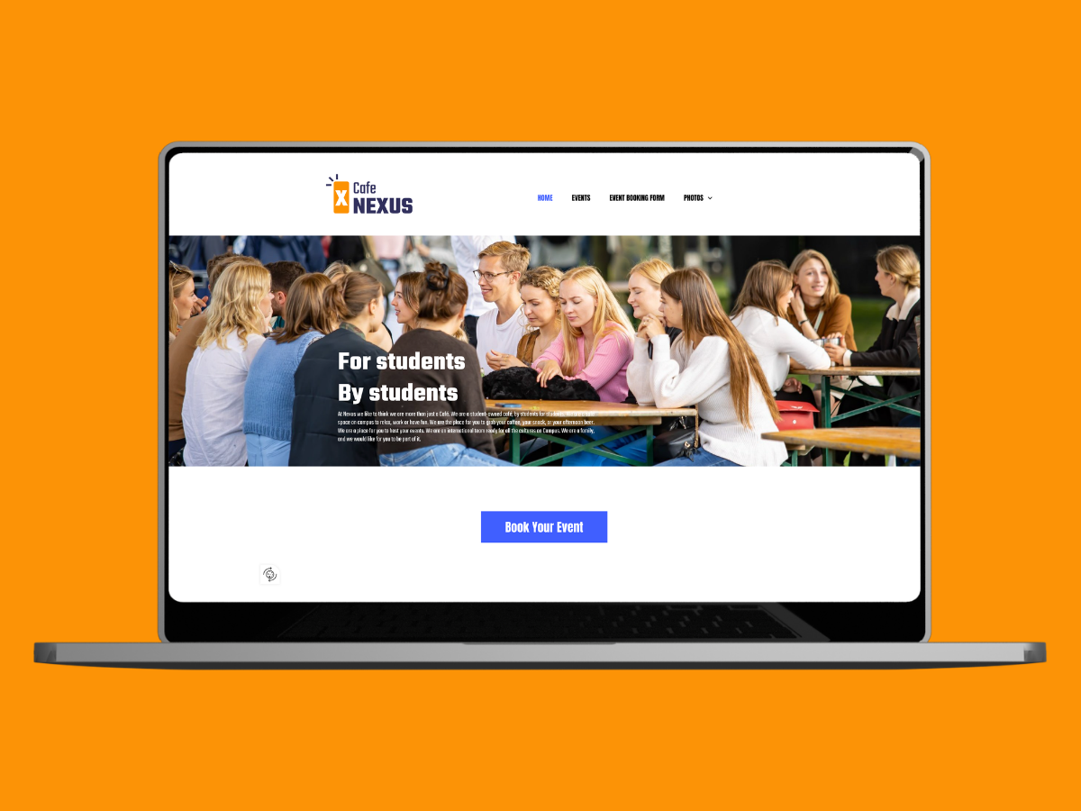 Café Nexus brand application